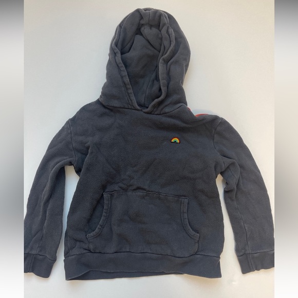 Spiritual Gangster Hoodie Sweatshirt Rainbow “May We All Be Happy And Free” Sz 6 - Picture 4 of 9